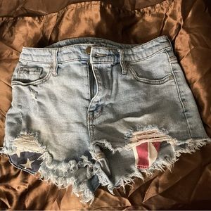 High rise booty shorts!